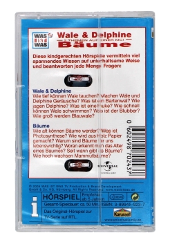 Was ist Was Wale und Delphine Bäume Rückseite